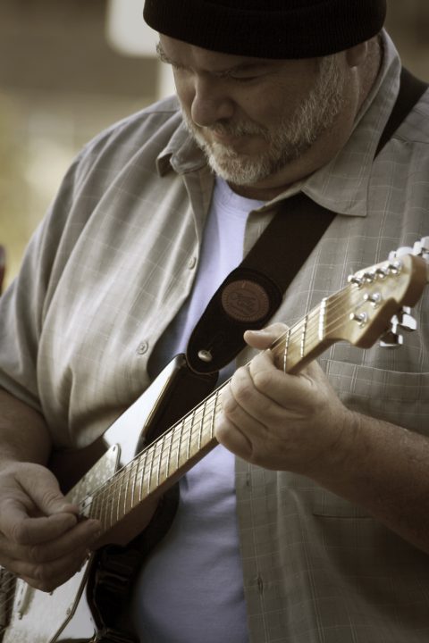 guitar solo in a big band arrangement